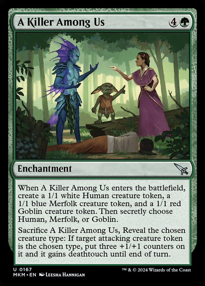 A Killer Among Us - carta Magic The Gathering