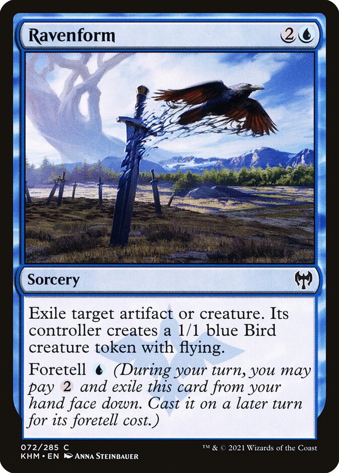 Ravenform - carta Magic The Gathering