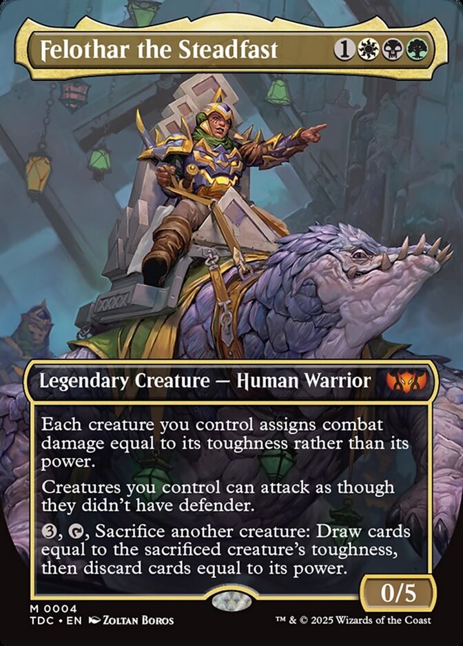 Felothar the Steadfast - carta Magic The Gathering