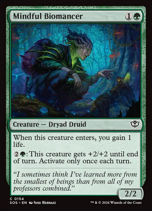Mindful Biomancer - carta Magic The Gathering