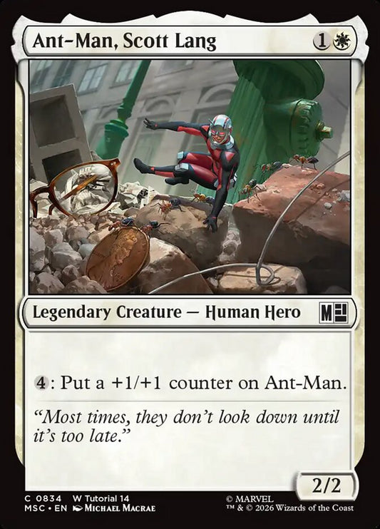 Ant-Man, Scott Lang - carta Magic The Gathering