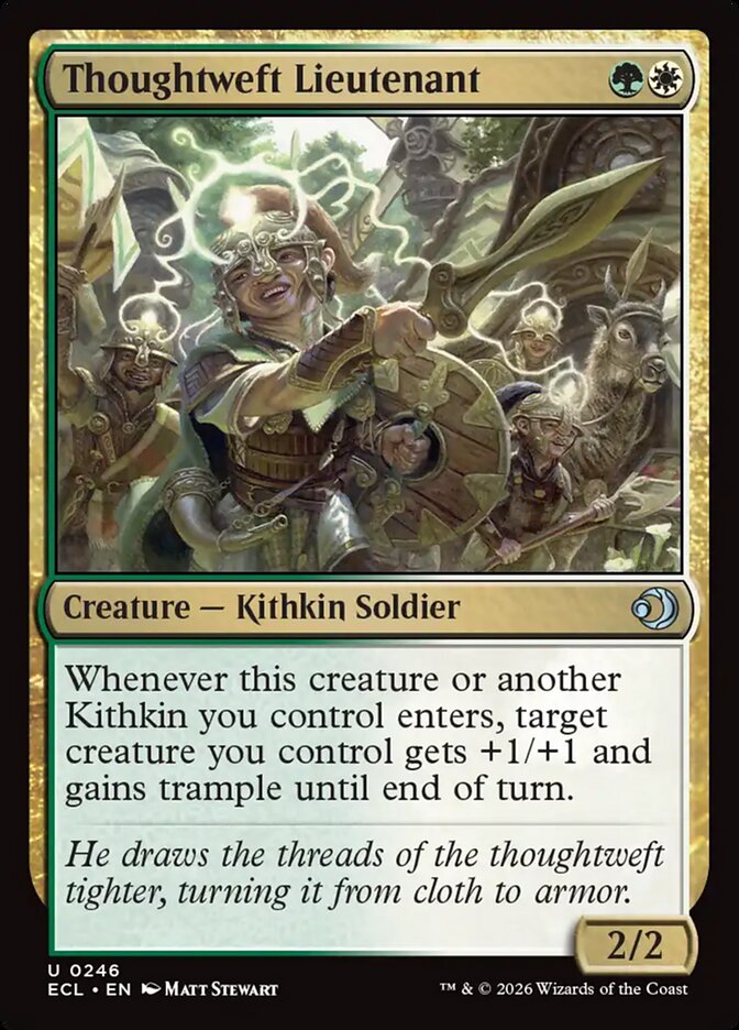 Thoughtweft Lieutenant - carta Magic The Gathering