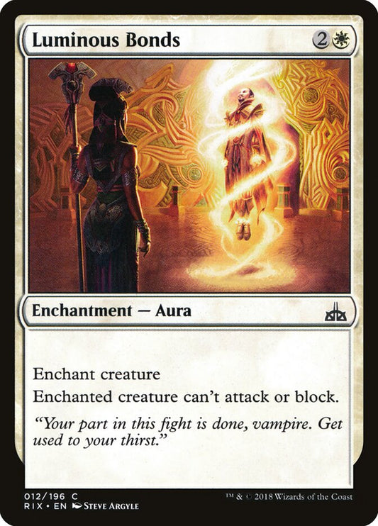 Luminous Bonds - carta Magic The Gathering