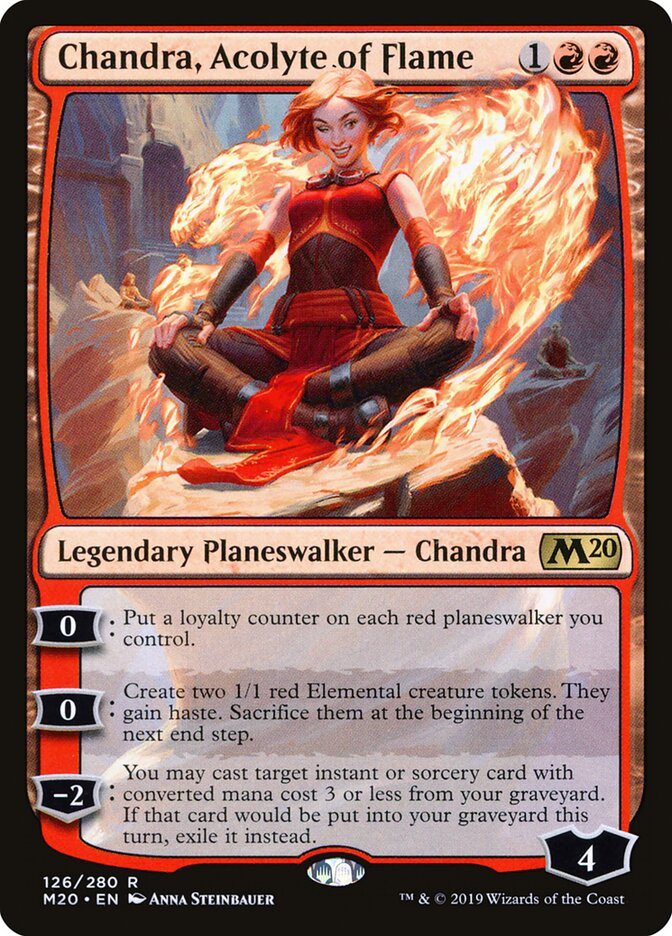 Chandra, Acolyte of Flame - carta Magic The Gathering