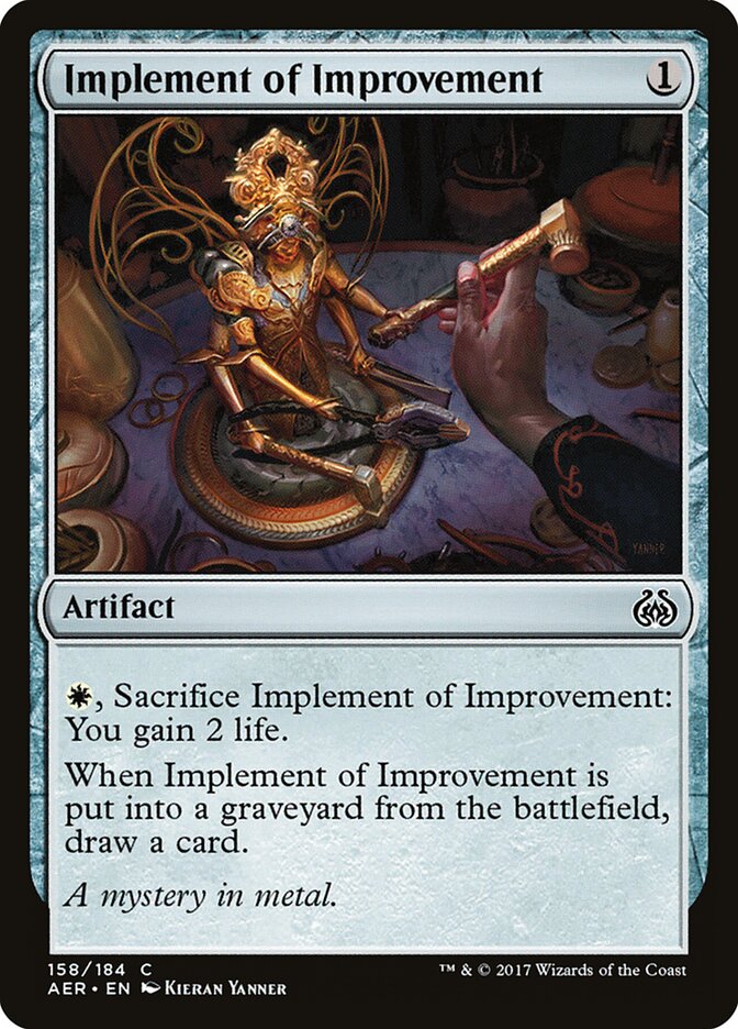 Implement of Improvement - carta Magic The Gathering