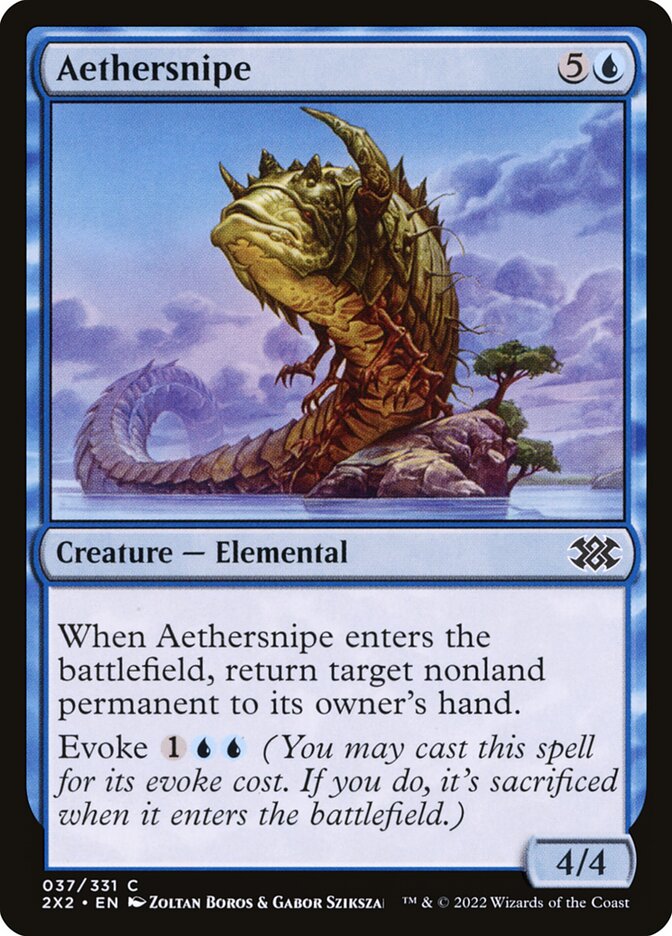 Aethersnipe - carta Magic The Gathering