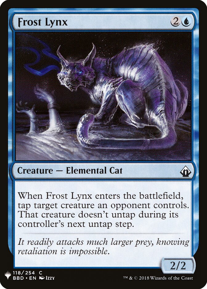 Frost Lynx - carta Magic The Gathering