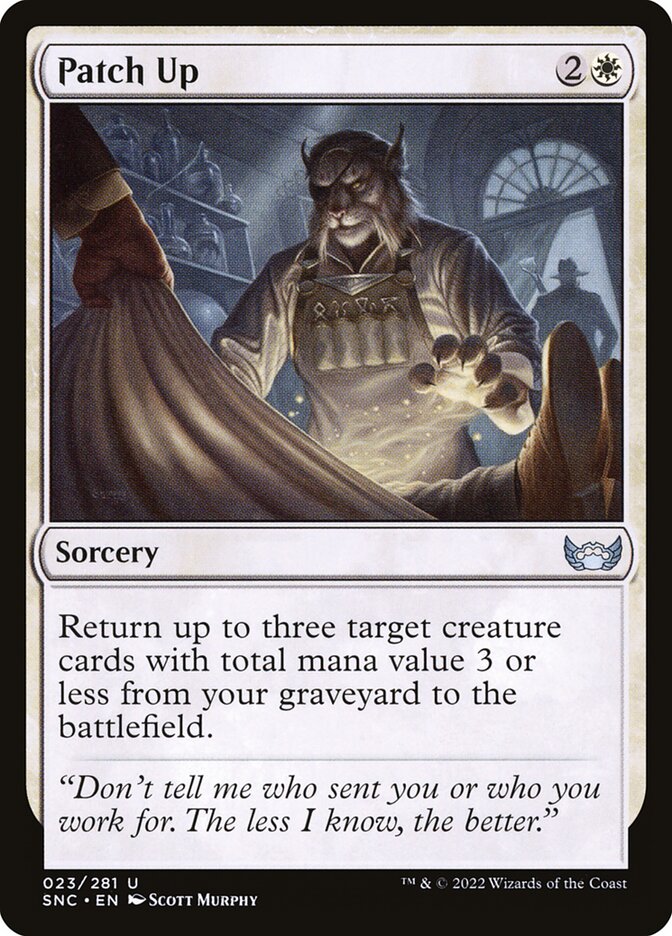 Patch Up - carta Magic The Gathering