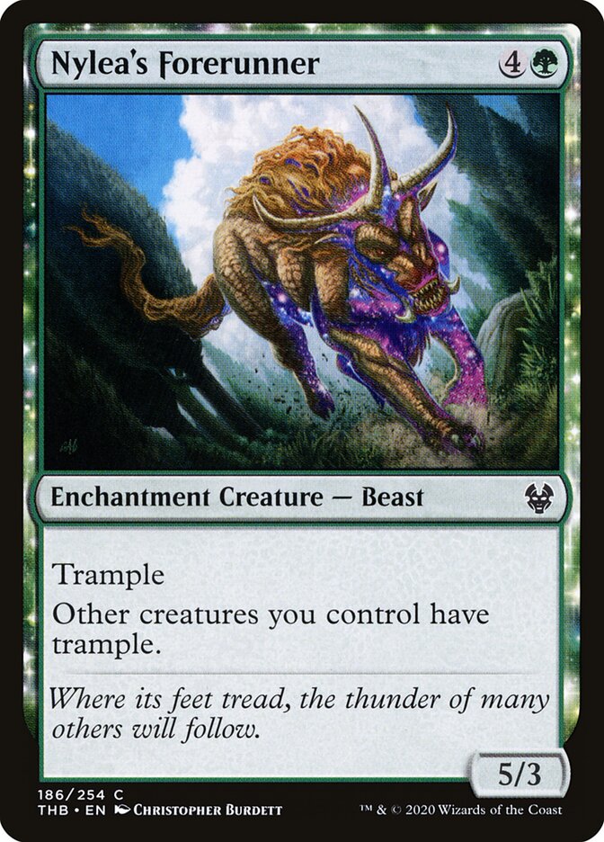 Nylea's Forerunner - carta Magic The Gathering