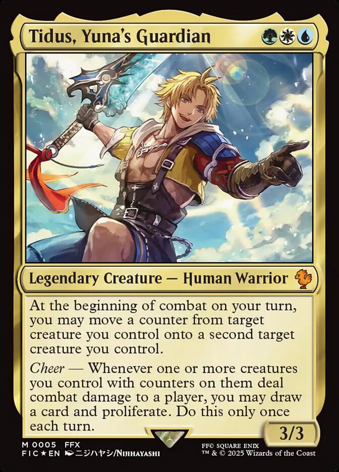 Tidus, Yuna's Guardian - FIC-005-F-FFX-LDG-UNI