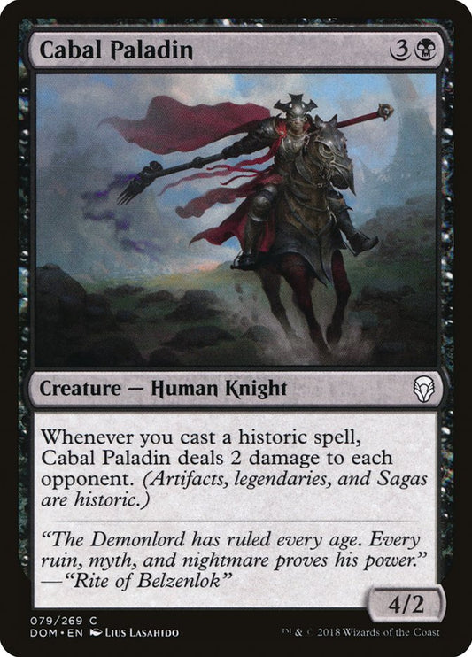 Cabal Paladin - carta Magic The Gathering