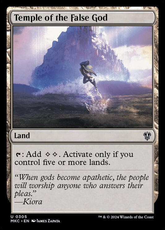 Temple of the False God - carta Magic The Gathering