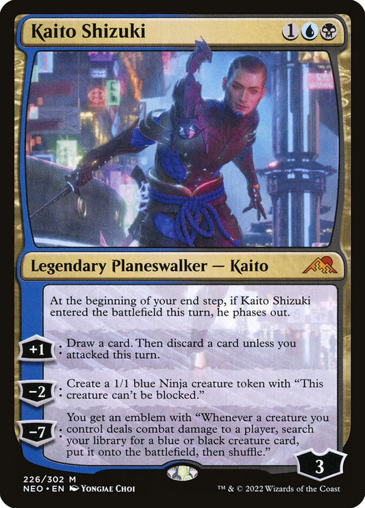 Kaito Shizuki - carta Magic The Gathering