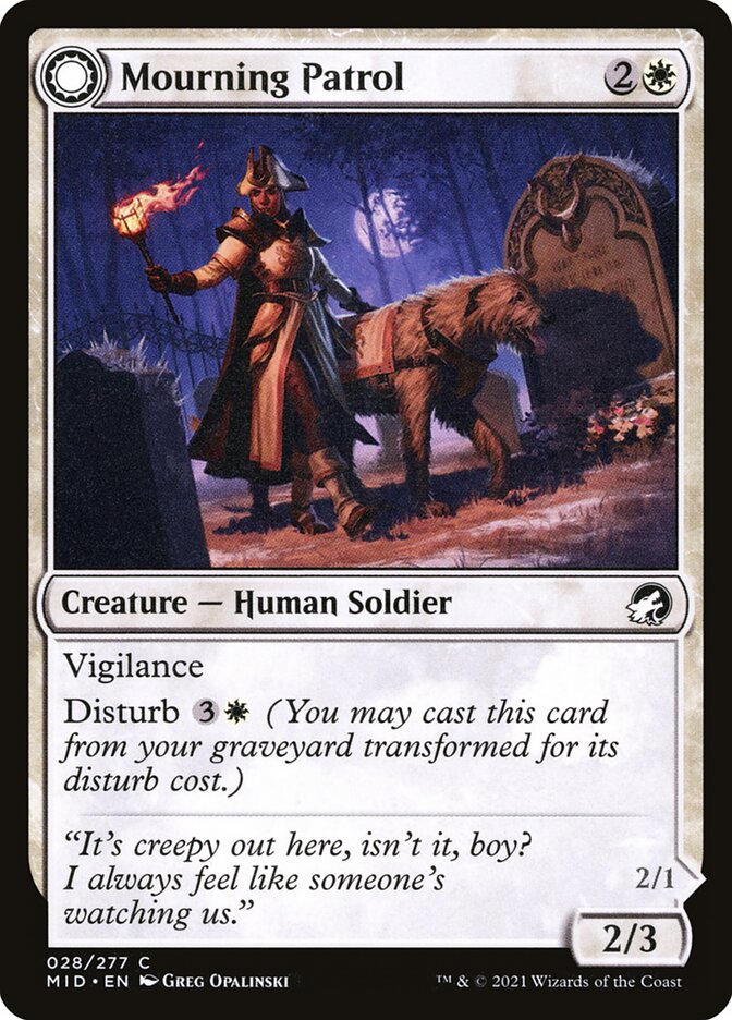 Mourning Patrol - carta Magic The Gathering