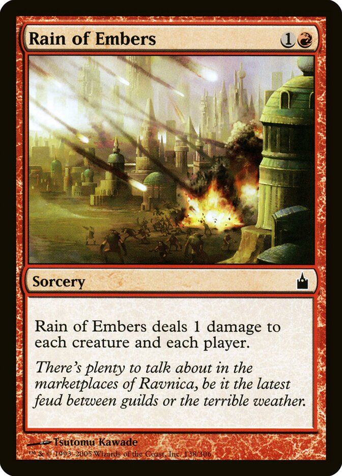 Rain of Embers - carta Magic The Gathering