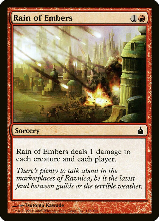 Rain of Embers - carta Magic The Gathering