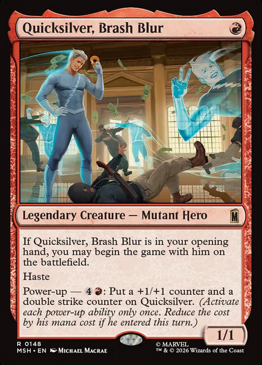 Quicksilver, Brash Blur - carta Magic The Gathering