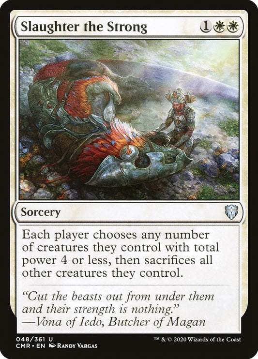 Slaughter the Strong - carta Magic The Gathering