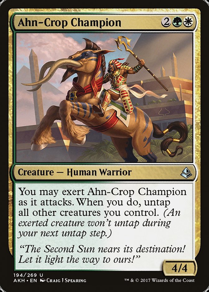 Ahn-Crop Champion - carta Magic The Gathering