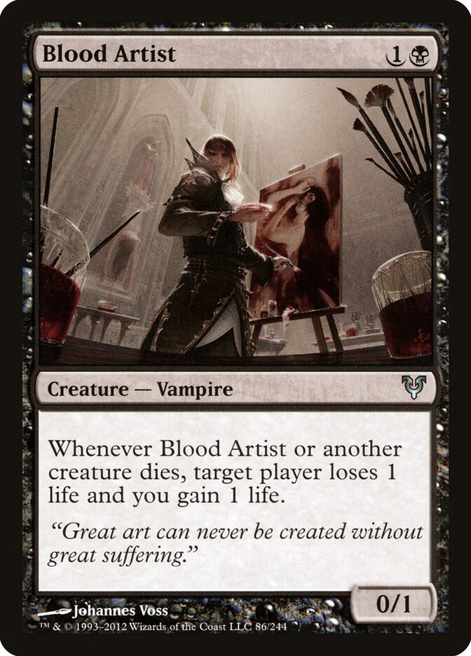 Blood Artist - carta Magic The Gathering