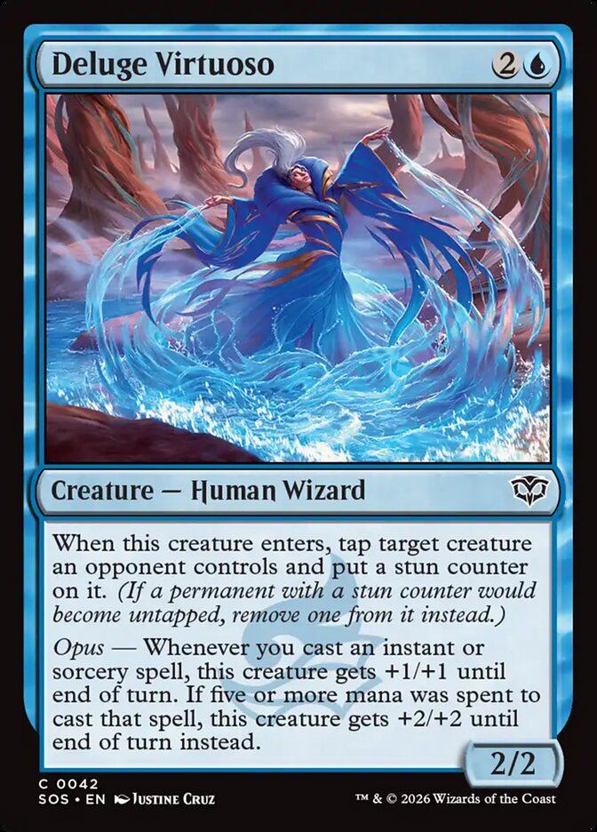Deluge Virtuoso - carta Magic The Gathering