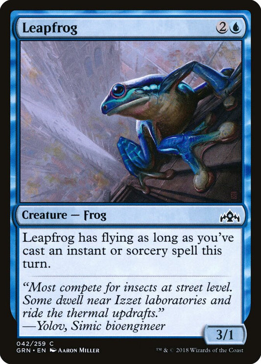 Leapfrog - carta Magic The Gathering