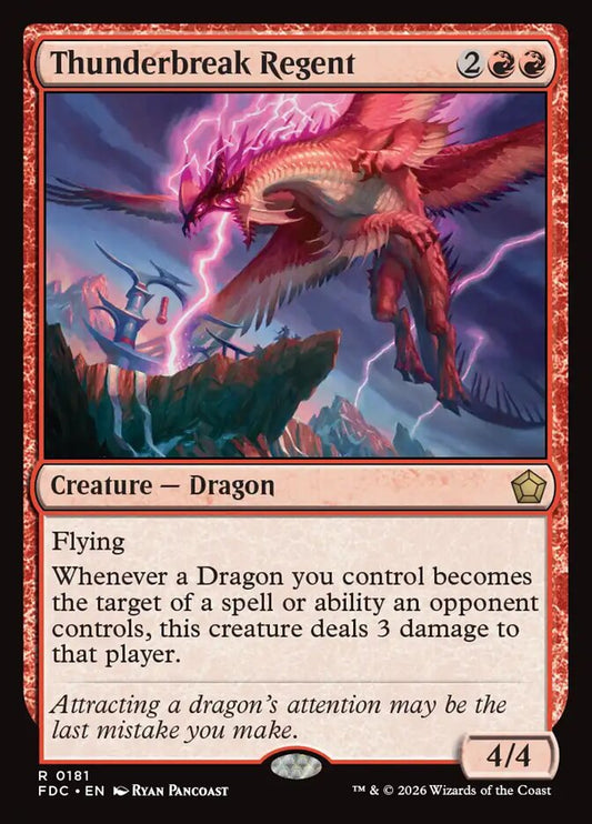 Thunderbreak Regent - carta Magic The Gathering