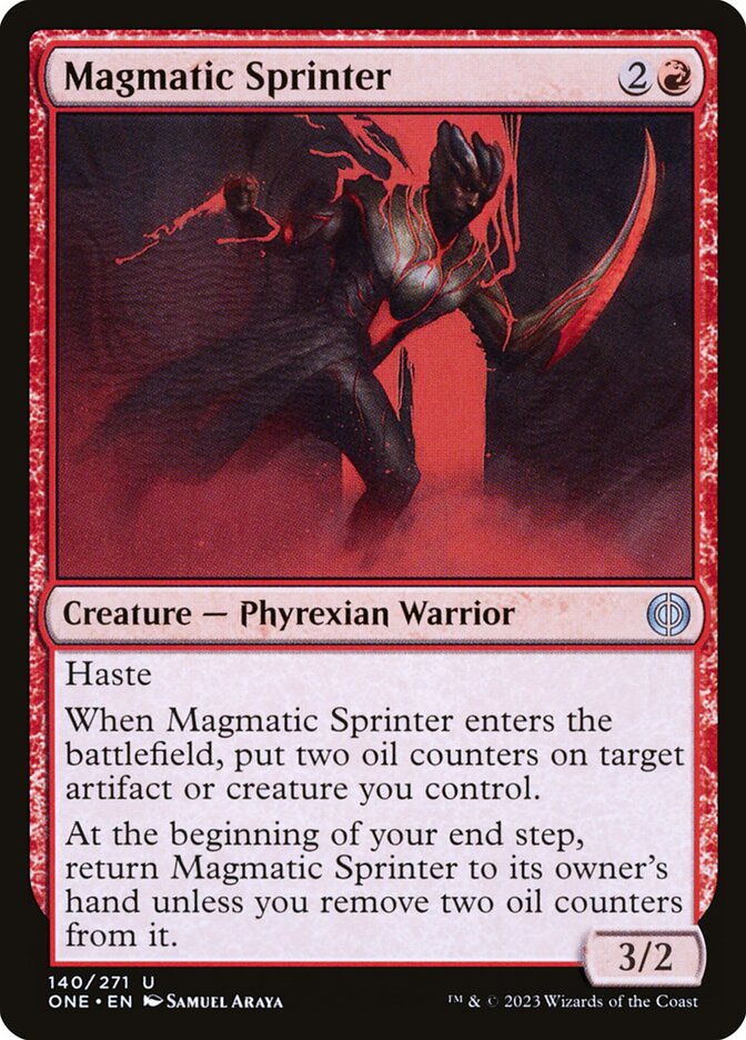 Magmatic Sprinter - carta Magic The Gathering