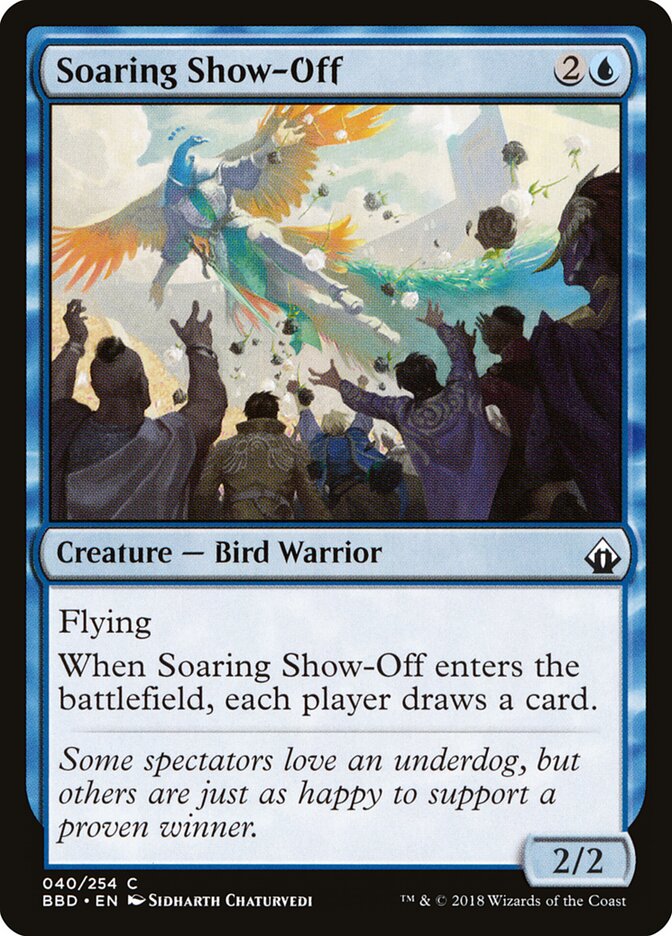 Soaring Show-Off - carta Magic The Gathering