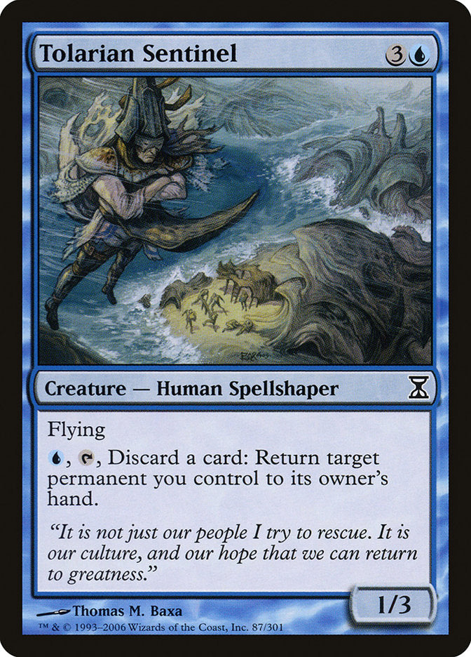 Tolarian Sentinel - carta Magic The Gathering