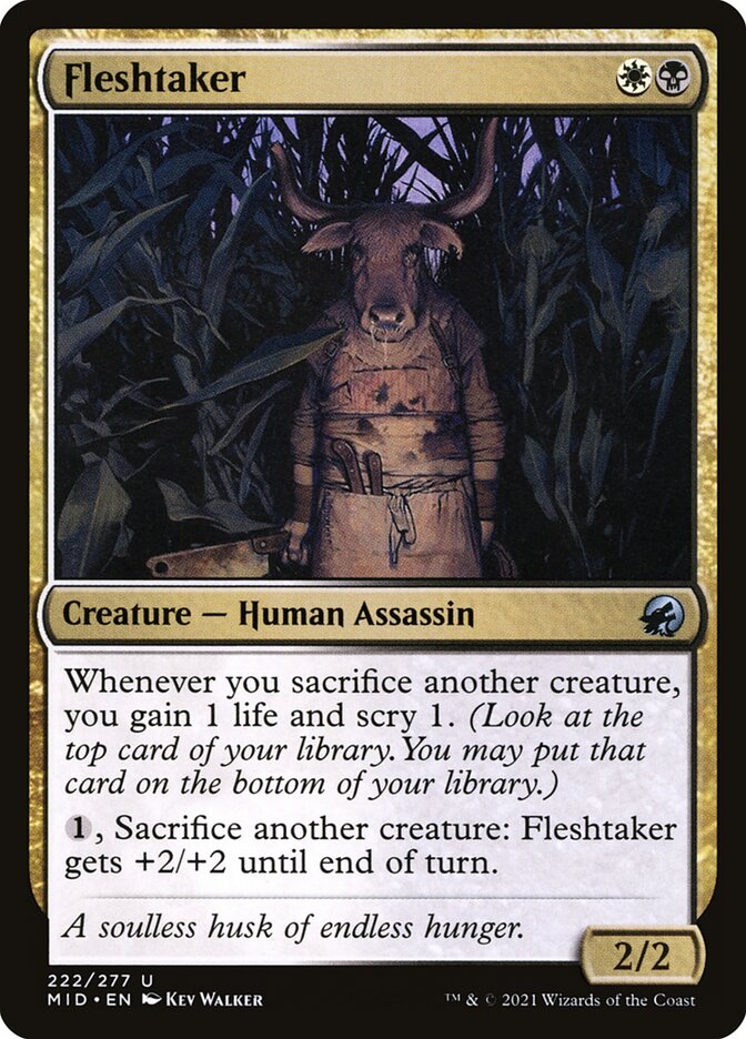 Fleshtaker - carta Magic The Gathering