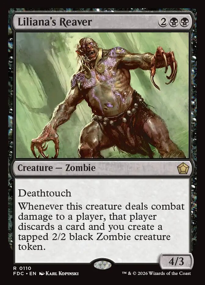 Liliana's Reaver - carta Magic The Gathering