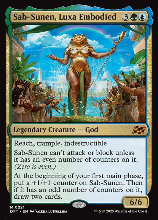 Sab-Sunen, Luxa Embodied - DFT-221-NF-LDG