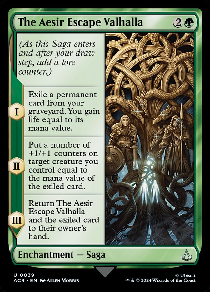 The Aesir Escape Valhalla - carta Magic The Gathering