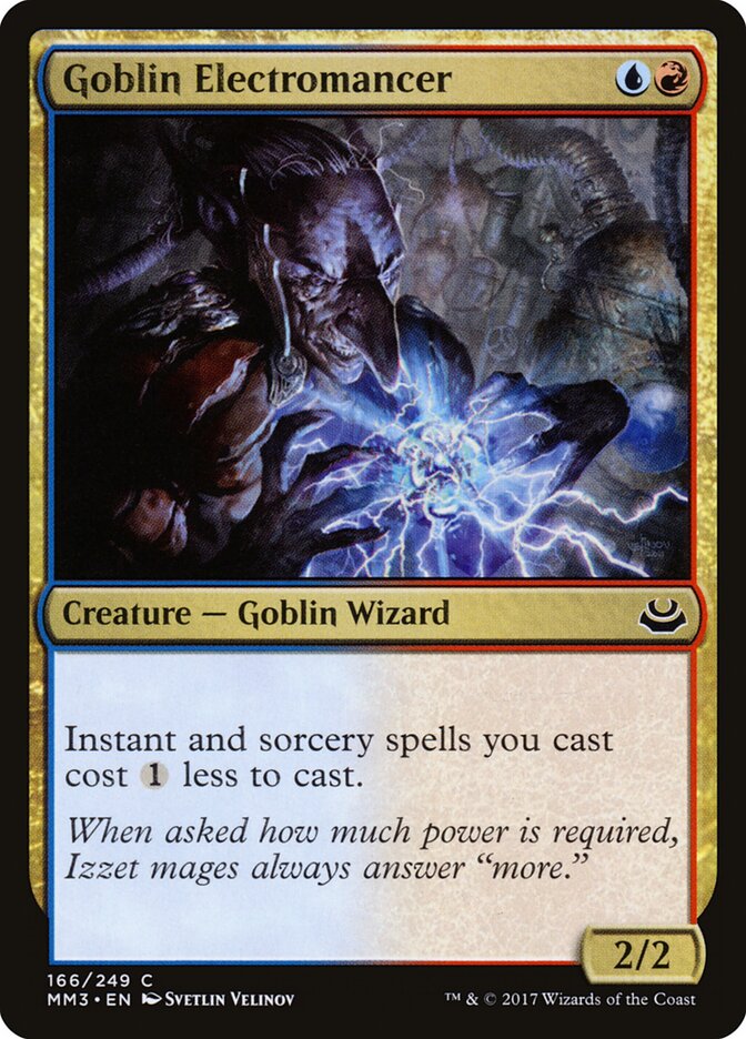 Goblin Electromancer - carta Magic The Gathering