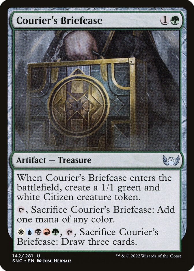 Courier's Briefcase - carta Magic The Gathering