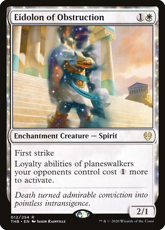 Eidolon of Obstruction - carta Magic The Gathering