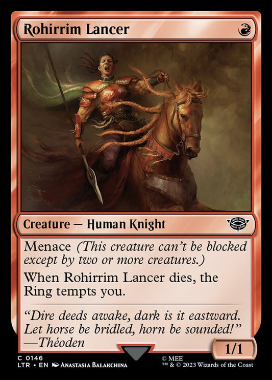 Rohirrim Lancer - carta Magic The Gathering
