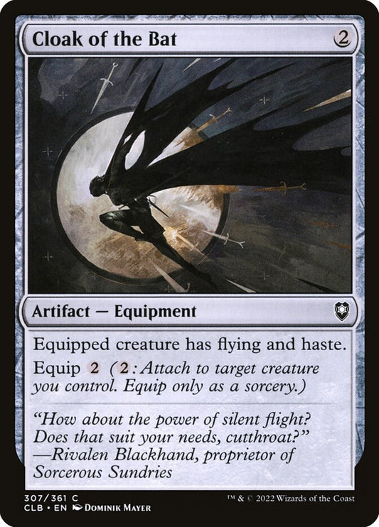 Cloak of the Bat - carta Magic The Gathering