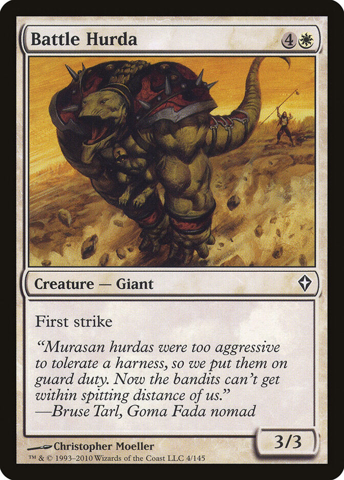 Battle Hurda - carta Magic The Gathering