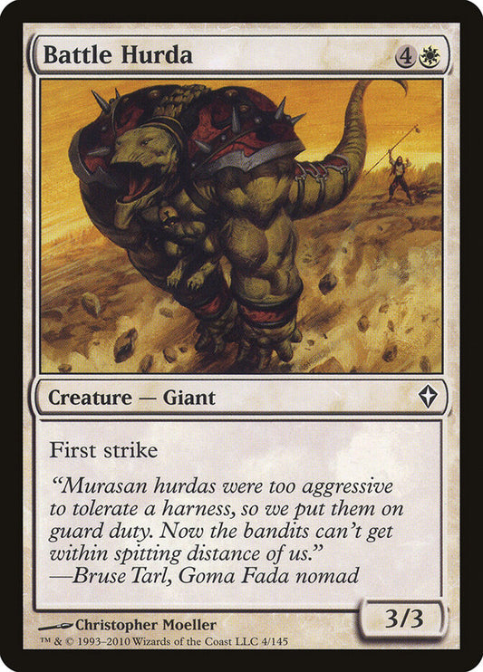 Battle Hurda - carta Magic The Gathering