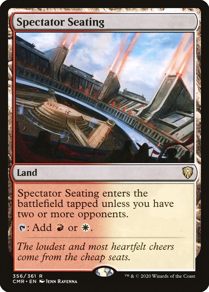 Spectator Seating - carta Magic The Gathering