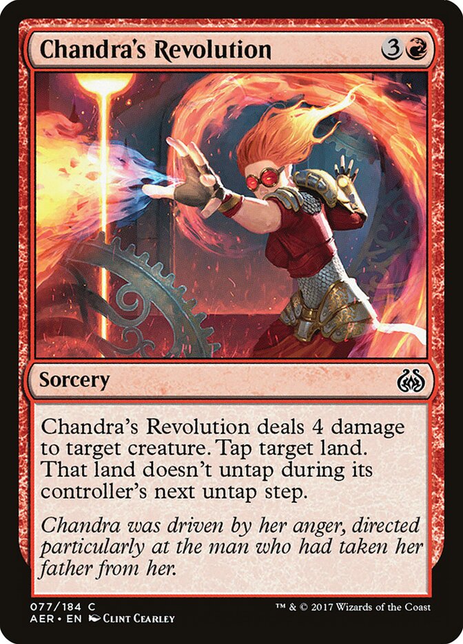 Chandra's Revolution - carta Magic The Gathering