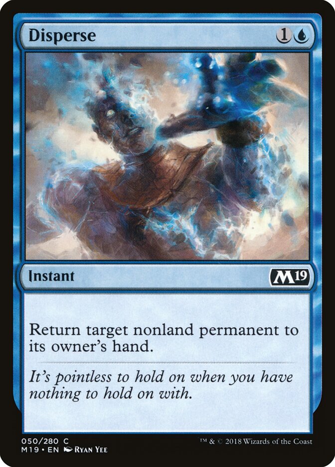 Disperse - carta Magic The Gathering