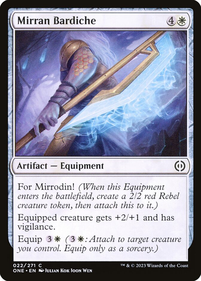 Mirran Bardiche - carta Magic The Gathering