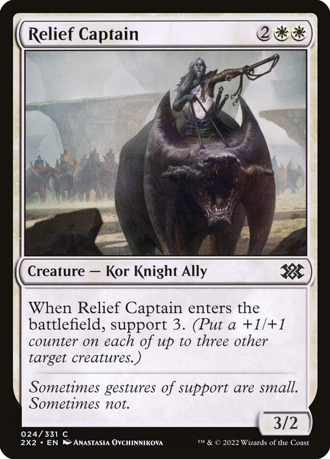 Relief Captain - 2X2-024-NF-STD