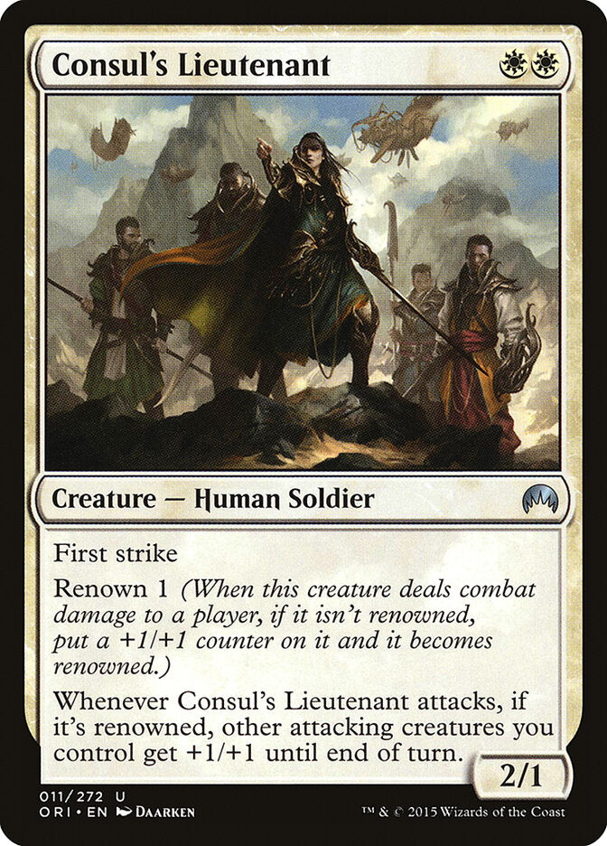 Consul's Lieutenant - carta Magic The Gathering