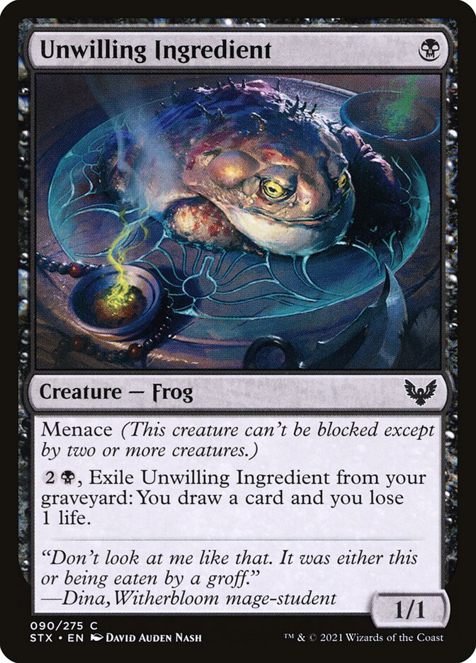 Unwilling Ingredient - carta Magic The Gathering