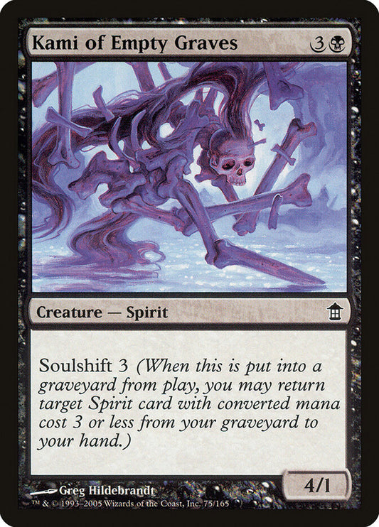 Kami of Empty Graves - carta Magic The Gathering