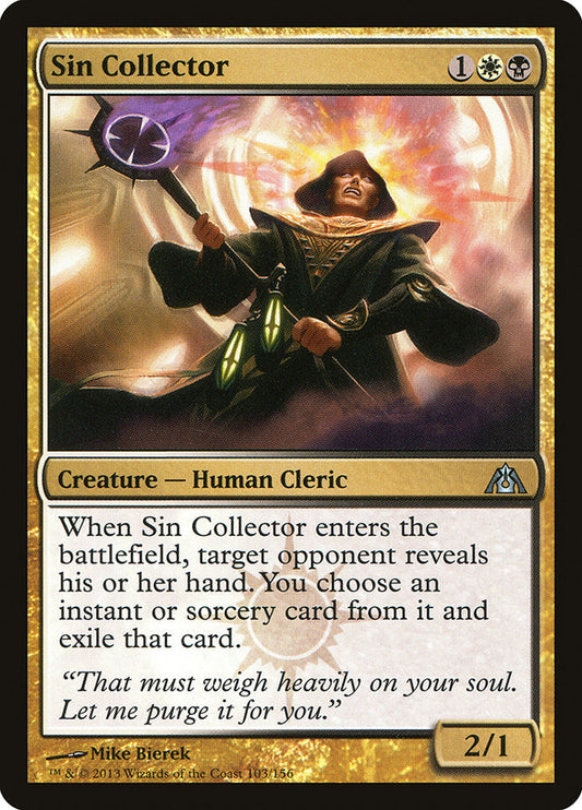 Sin Collector - DGM-103-NF-STD